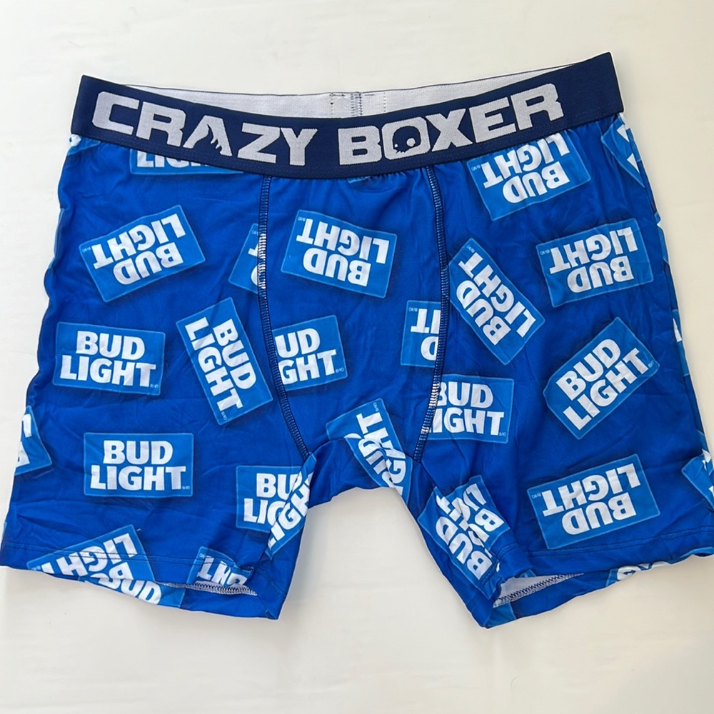 Crazy Boxer Men Underwear (Bud Light) (New)